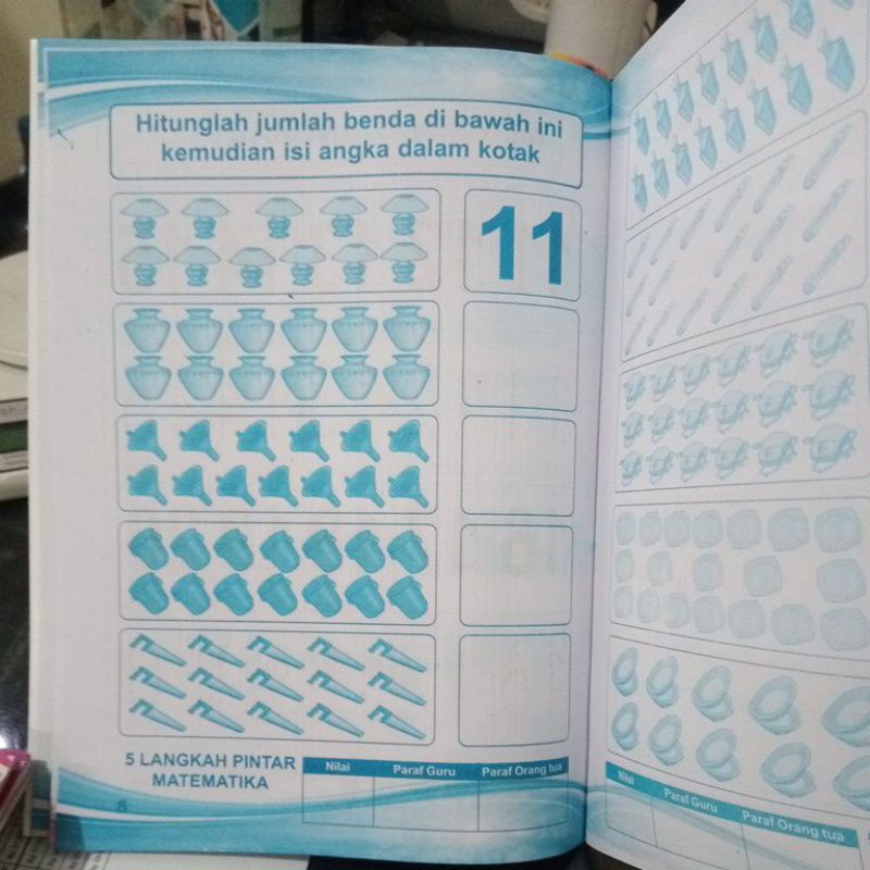 Buku 5 Langkah Pintar Matematika (21×29cm)