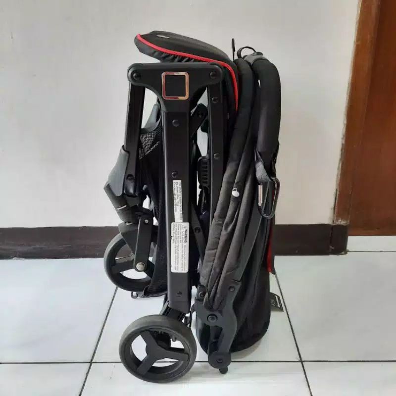 Stroller Kereta Dorong Bayi Evenflo Waav LC506 Red E7FR