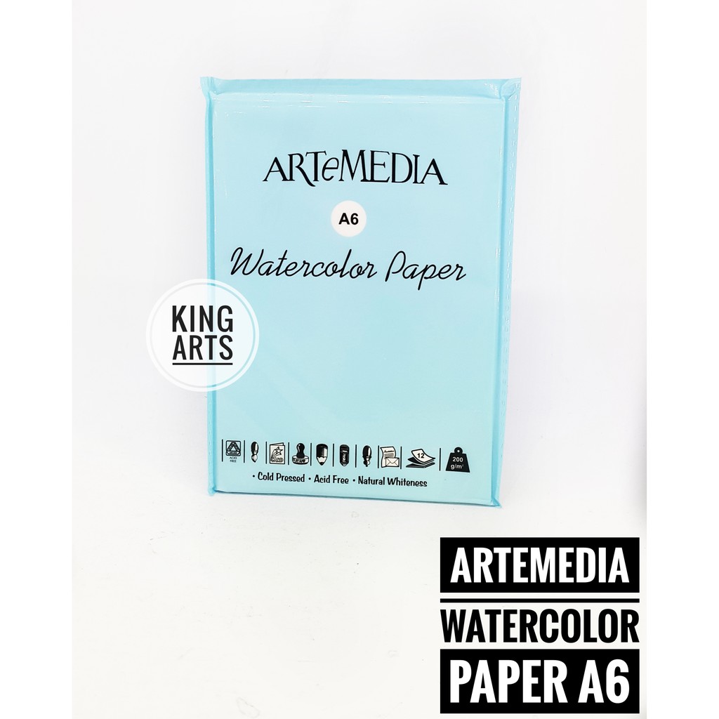 

Artemedia Watercolor Paper A6