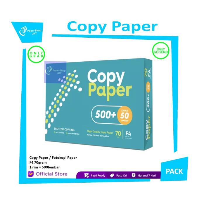 

KHUSUS GOSEND!! Copy Paper A4 70gram / Paper Print / Kertas Fotokopi KERTAS HVS