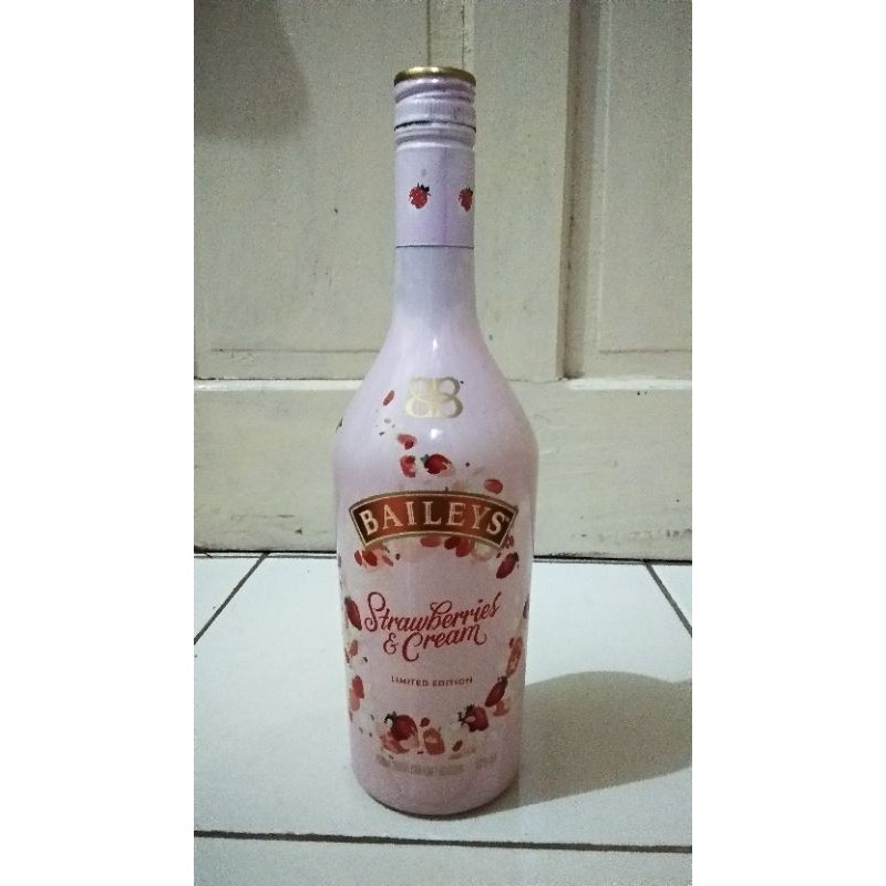 Jual Botol Bekas Baileys Irish Cream - Strawberry Flavor