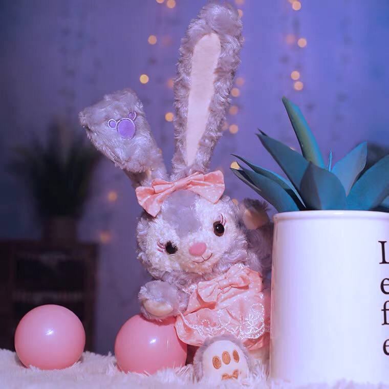 BONEKA STELLA LOU BUNNY KELINCI UNGU IMPOR
