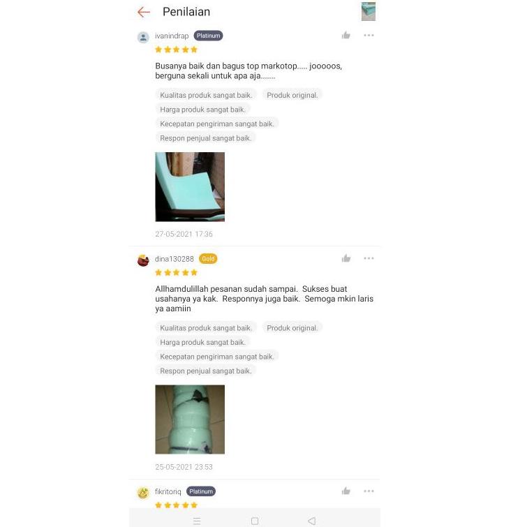 Ready Stok busa lembaran Ukuran 100x60x3 / busa lembaran 3cm / busa lembaran murah / busa lembaran t