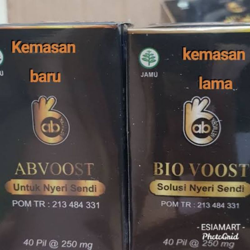 Terbukti ABVOOST/Bio Voost/Neo Boost Pil Hitam AB3 Booster Stroke Asam Urat Saraf Kejepit Struk Diab