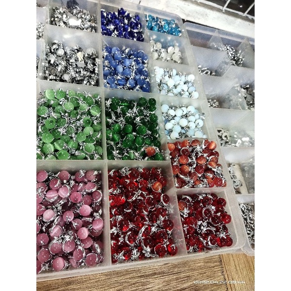 Liontin Atau Bandul Kalung Rodium Mutiara Mata Kucing Murah