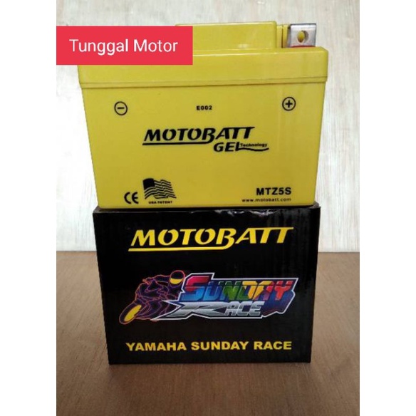 Motobatt Gel Aki motor Honda Vario 150cc.
