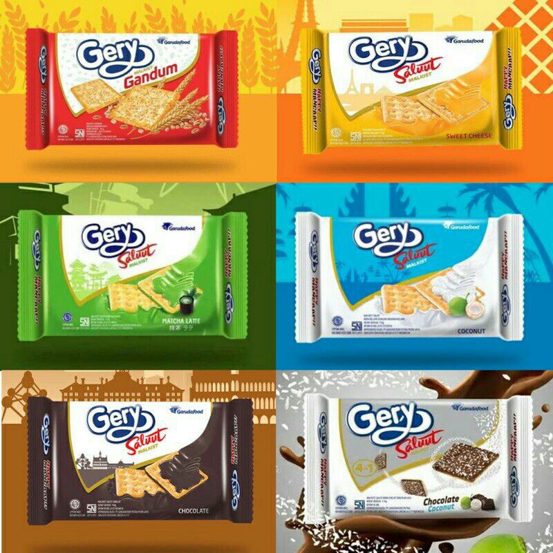 

Biskuit Aneka Varian Rasa Chocolate Coconut Kelapa Keju Cheese Coklat Choco Malkis Matcha 110gr