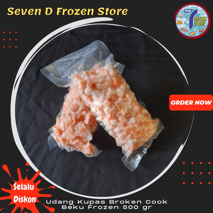 Jual Udang Kupas Broken Cook Beku Frozen Gr Shopee Indonesia