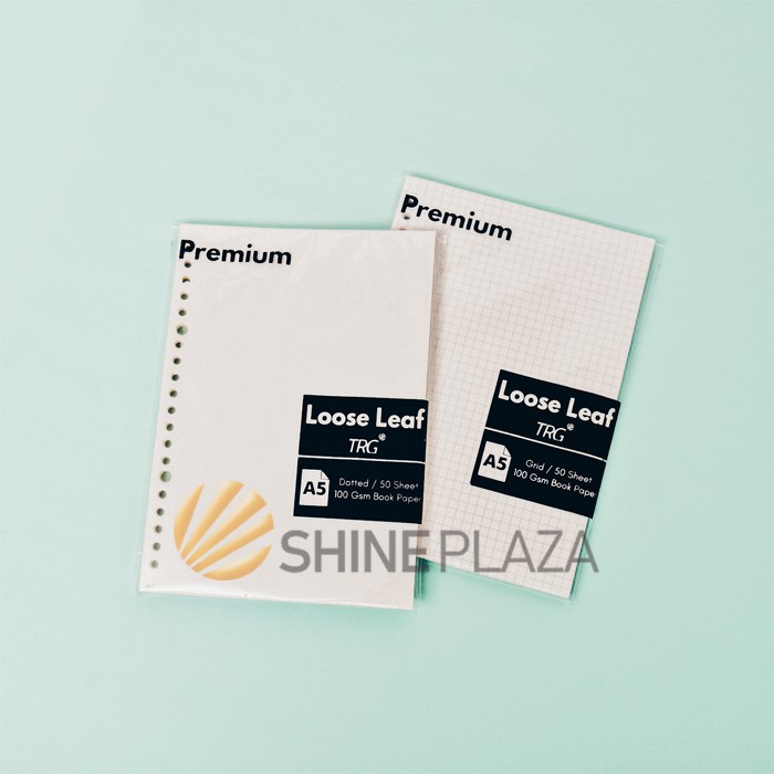 

Isi Loose Leaf A5 Premium TRG - Refill Binder Paper A5 Bookpaper Dotted Grid TRG