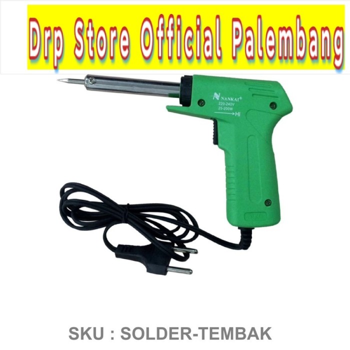 Solder Pistol Tembak Soldering Gun dan Timah Solder