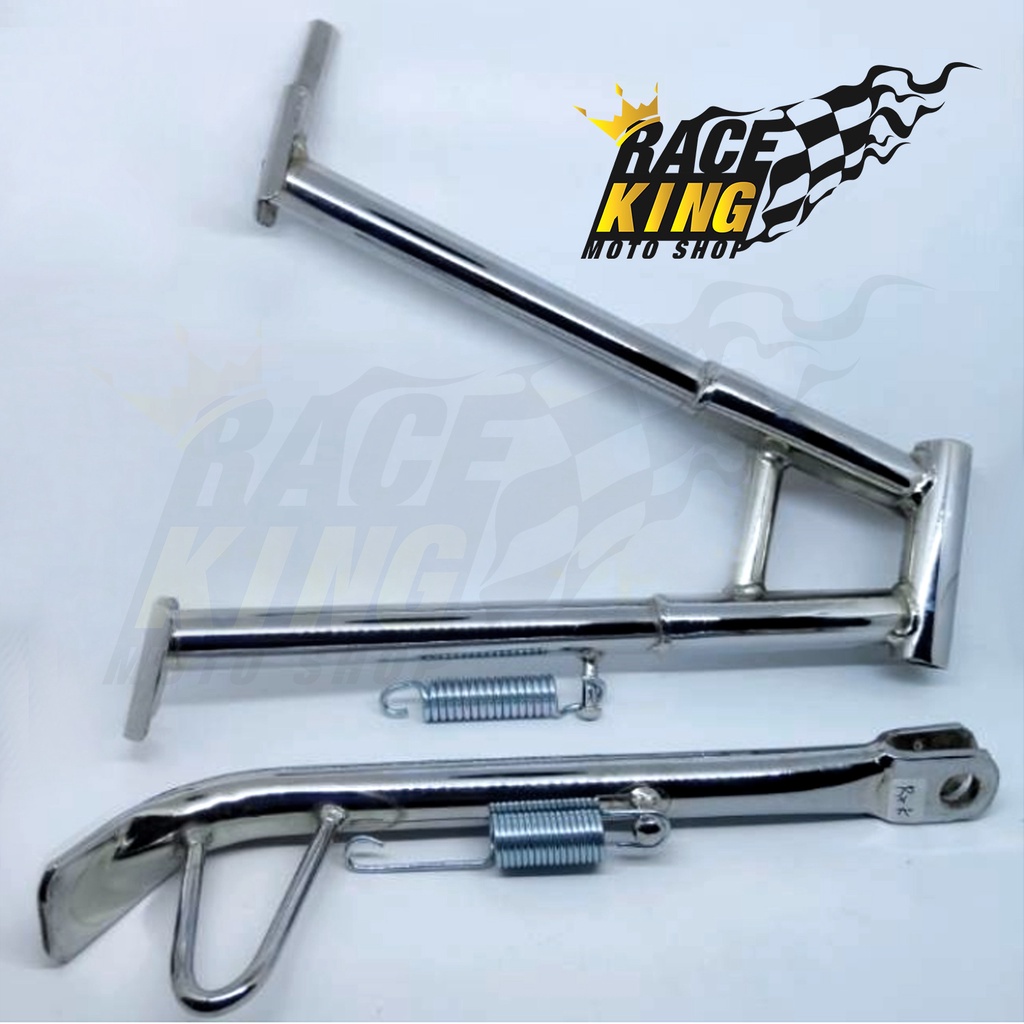 SET Paket Standar 2in1 RX KING Tengah & Samping Ring 18 Chrome