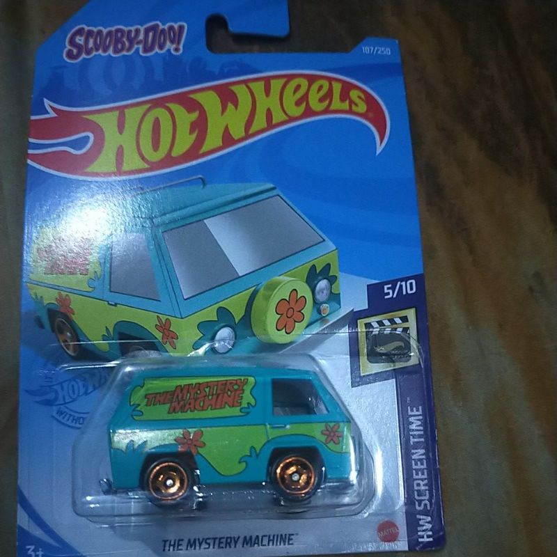 diecast Hot wheels Mystery machine