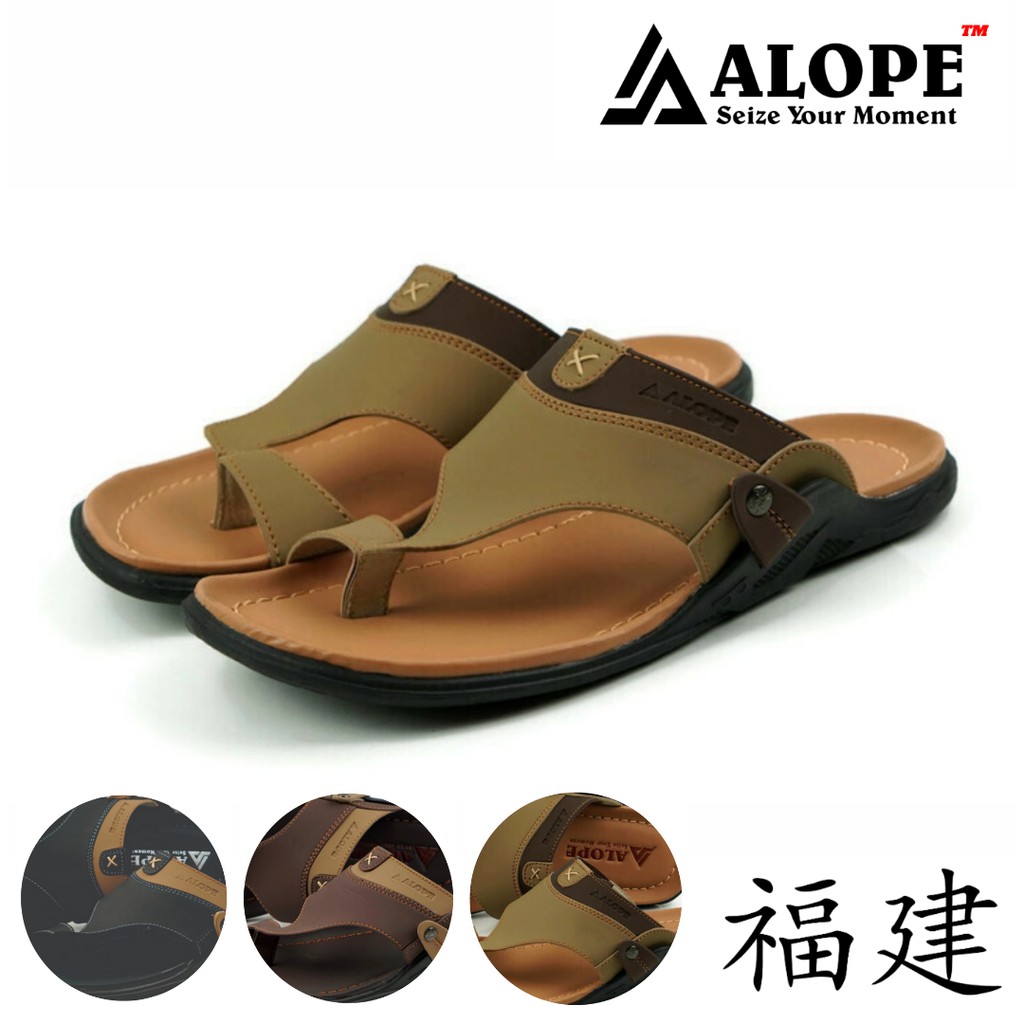 SENDAL KULIT ALOPE H 018 ORIGINAL NEW KASUAL sandal pria kasual sandal balance 100% REAL PICTURE