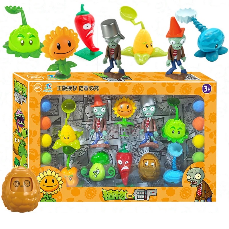 【COD】Mainan Anak Plant vs Zombie Tembak Plants Zombies-PL_35