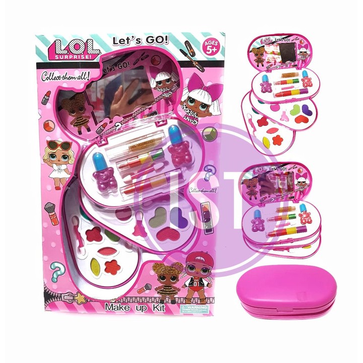 Greda Mainan Anak Umur 2 Tahun Montessory Imajinasi Anak Warna Da QL998 Mainan Anak Perempuan Make