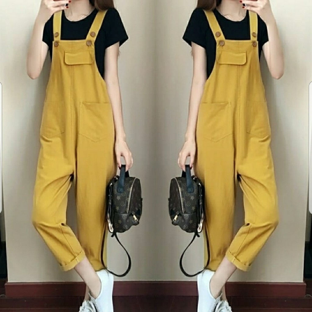 Harga Jumpsuit Remaja Terbaik Jumpsuit Overall Pakaian Wanita Juni 2021 Shopee Indonesia