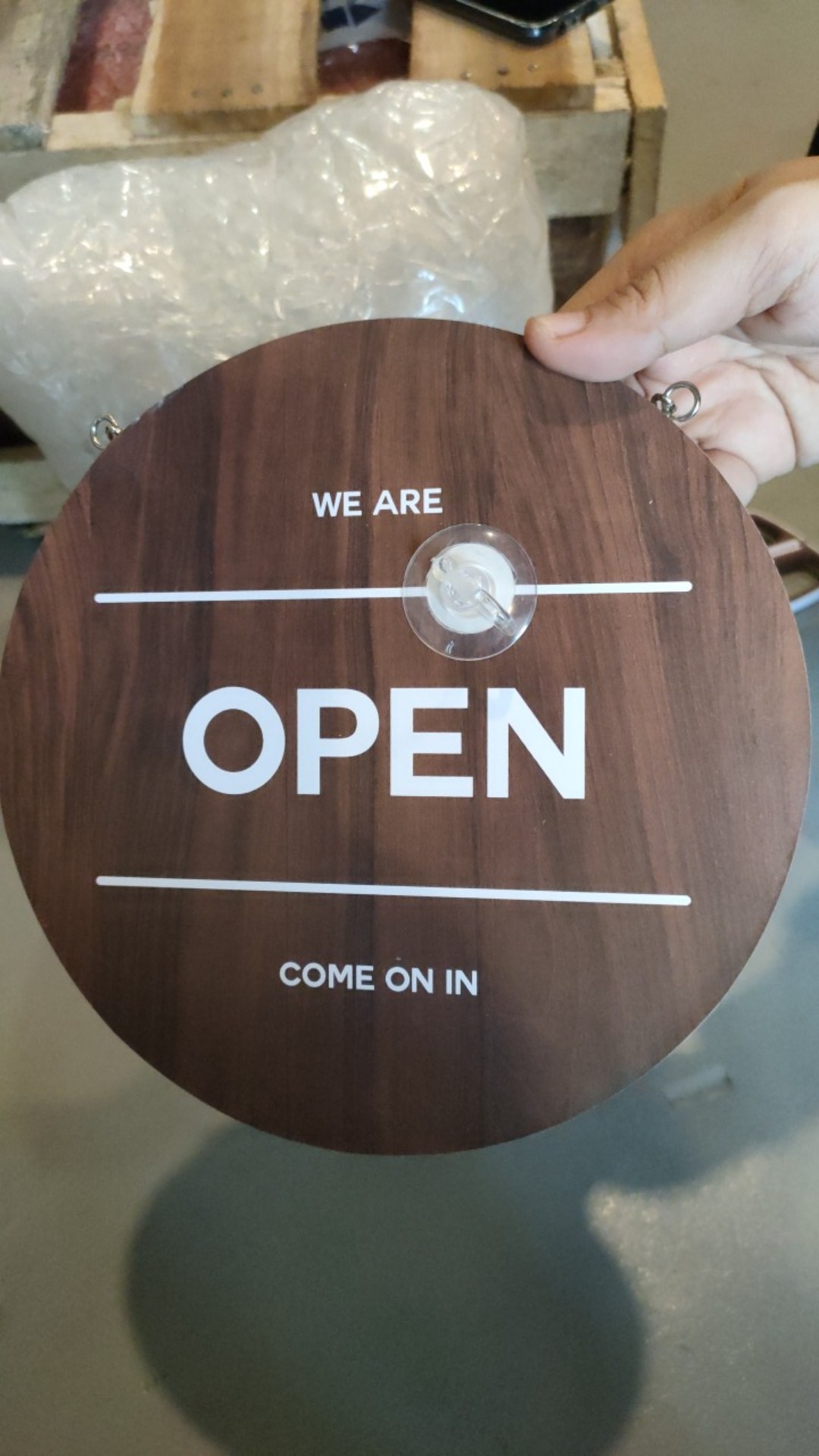 Sign Open Close - Open Closed Retail - Papan Tanda Buka Tutup Toko - Ssocp03