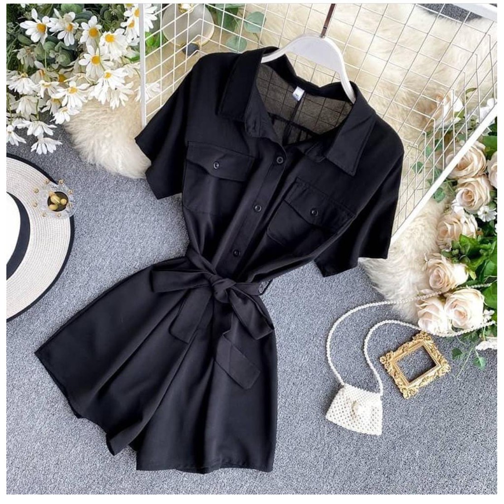 B03 Jumpsuit Weni bahan twistcone fit to L