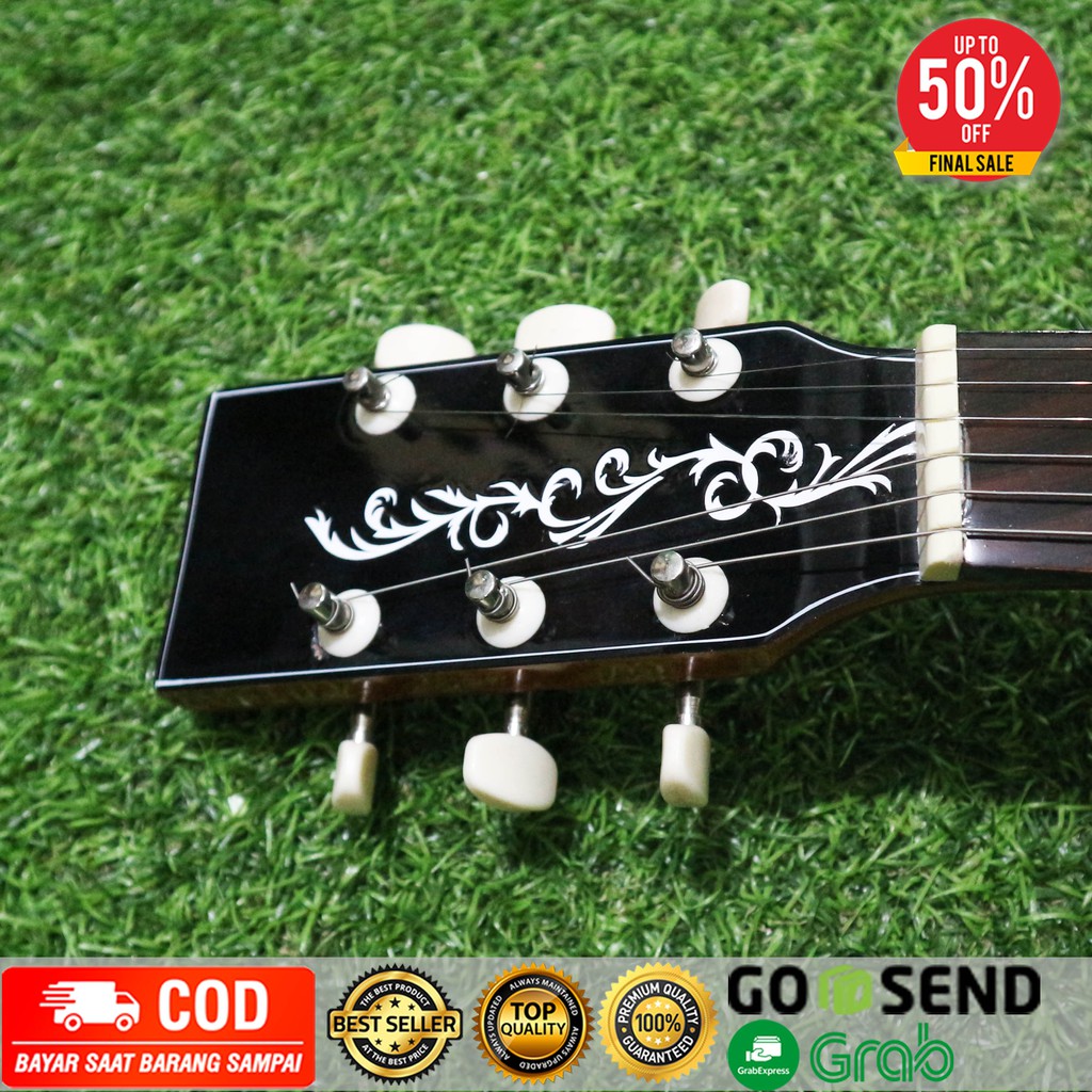 Dryer Gitar Puteran Gitar Tuning Peg Akustik Folk Plastik Renteng