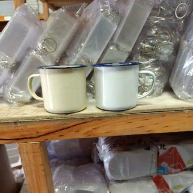 MUG ENAMEL IMPORT NON COATING&COATING