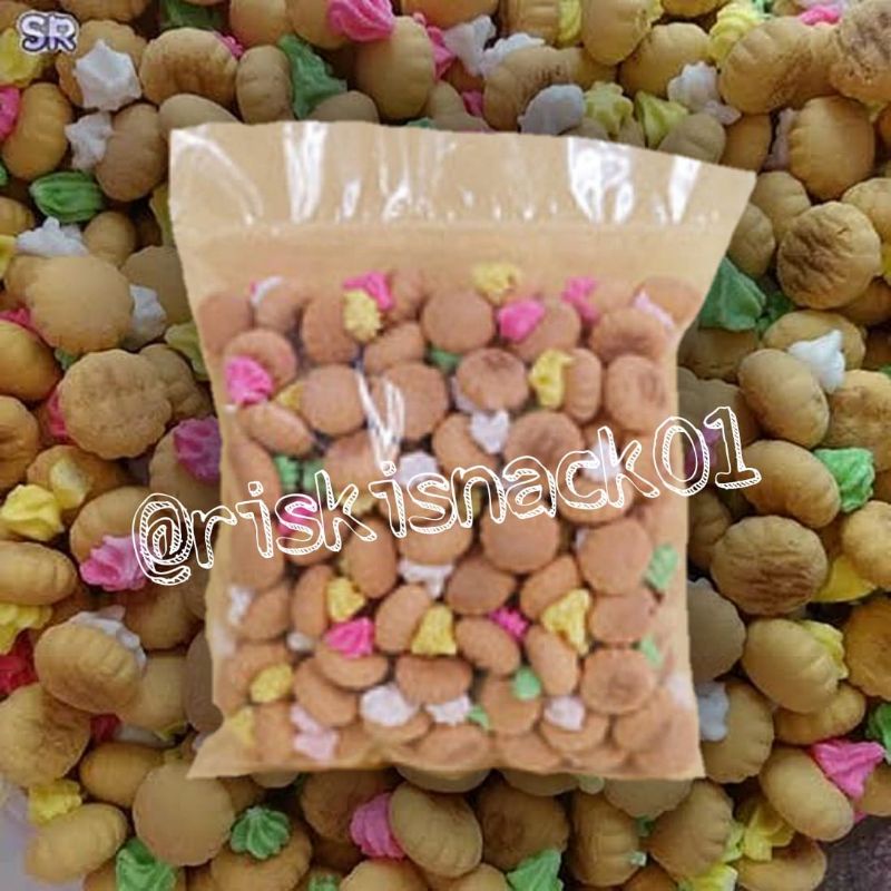 

Snack Kiloan Murah | Biskuit Gem Rose | Biskuit Gem Bunga | Biskuit Kancing