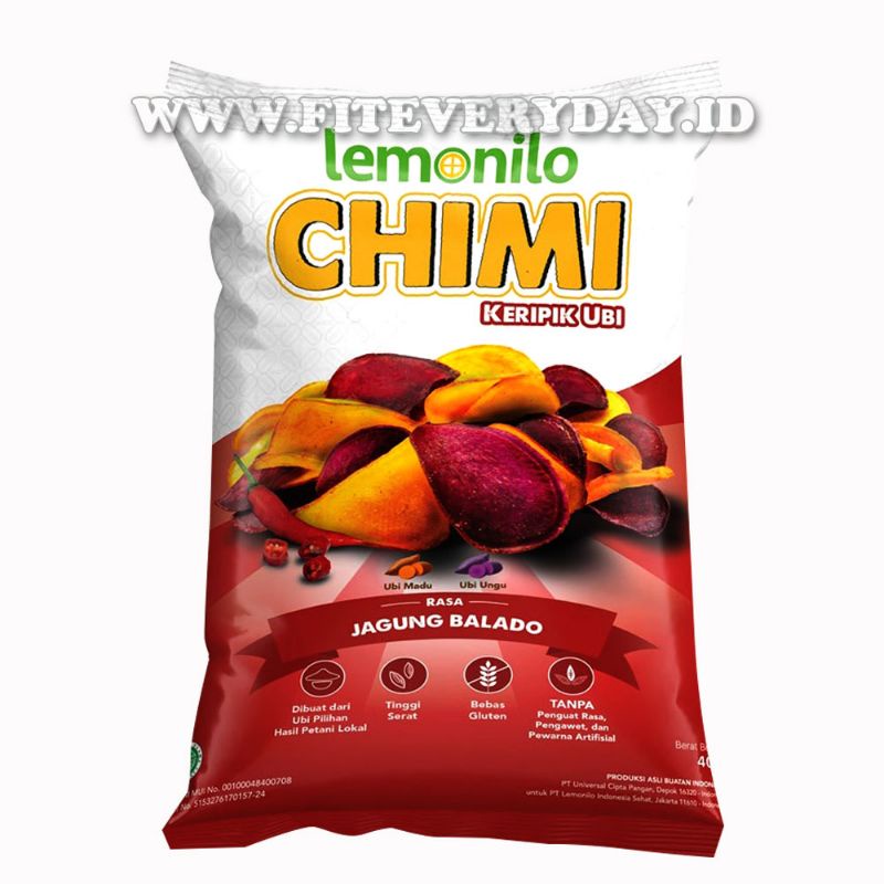 

Lemonilo Chimi Keripik Ubi Rasa Jagung Balado