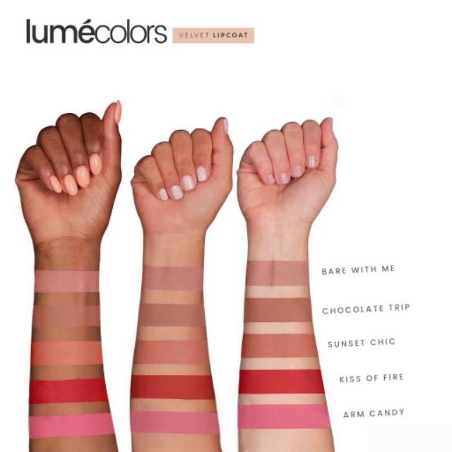 Lumecolors SERIES VELVET LIPCOAT by CHRISTINA LIE BPOM HALAL Lipmatte awet tahan 12 jam