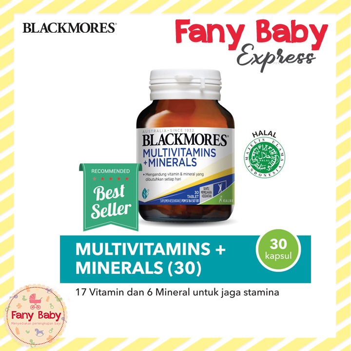 BLACKMORES MULTIVITAMIN + MINERALS / 30 - 60 - 120 TABLET