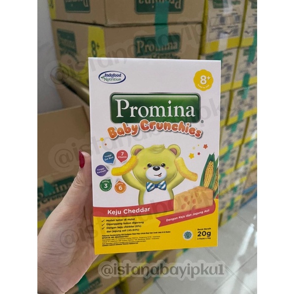 Promina Crunchies Keju Cheddar - Cemilan bayi