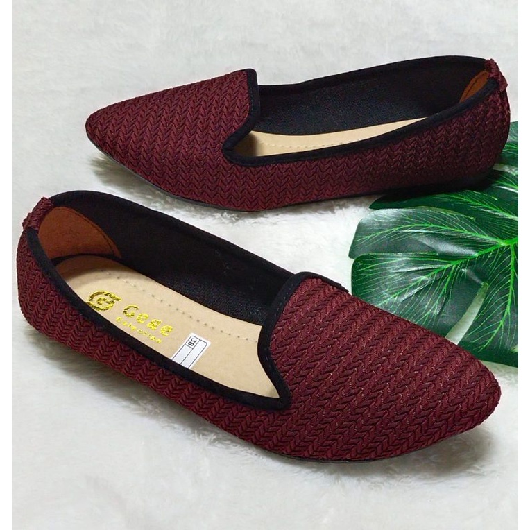 FLAT SHOES LIDAH SOL KARET