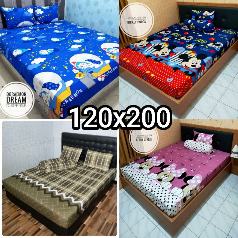SPREI HOMEMADE 120x200x20 HELLO KITTY