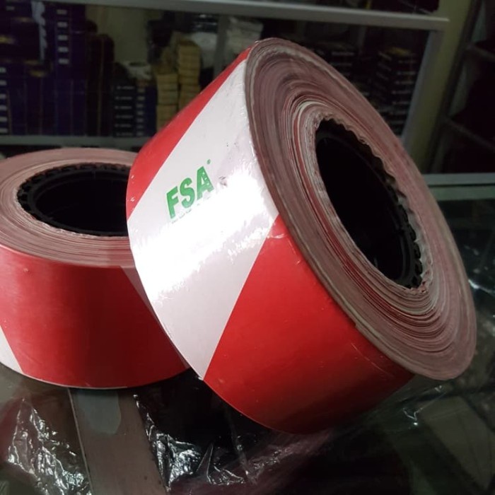 POLICE LINE MERAH PUTIH PANJANG 500 METERPOLICE LINE MERAH PUTIH 500M