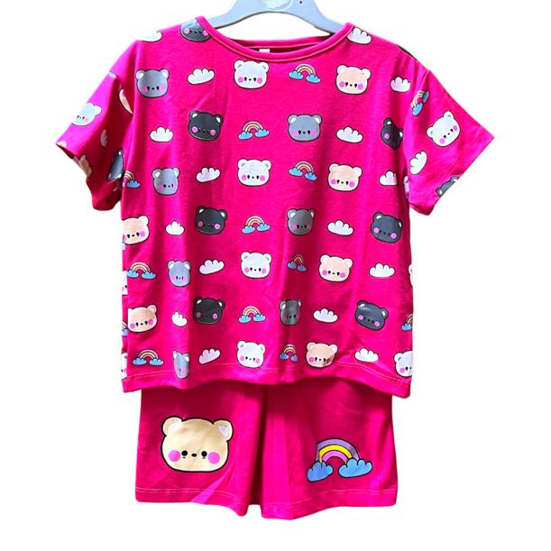 Setelan Santai Baju Tidur Rumah Anak Perempuan 4 -12 Tahun