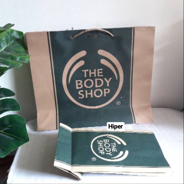 

Paper Bag Shopping Bag Goodie Bag Kantong Belanja Tas The Body Shop
