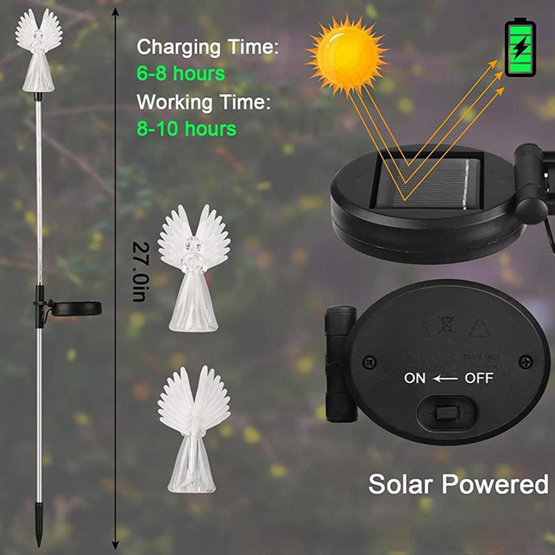 Lampu Sorot Led Tenaga Surya Untuk Dekorasi Taman / Villa / Outdoor