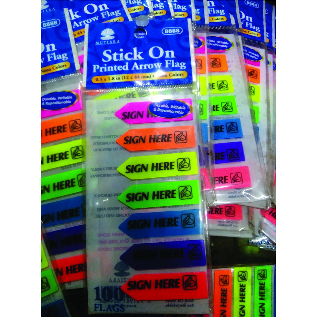 

Stick Note Warna [SIGN HERE] 8888 HORE