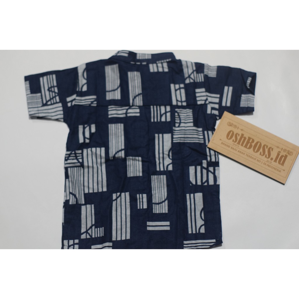 COD TERLARIS KEMEJA ANAK KOKO MOTIF NAVY KOTAK 1-4 TAHUN-2