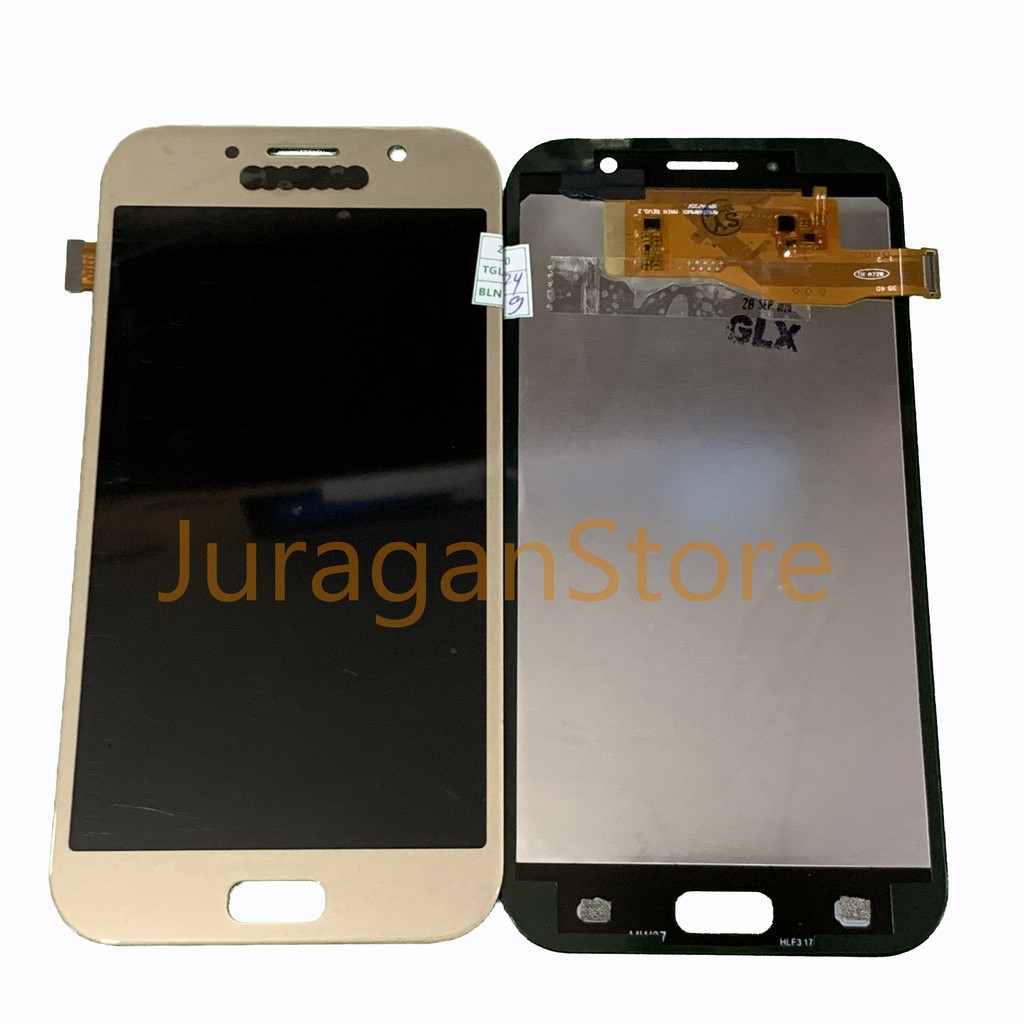 LCD TOUCHSCREEN SAMSUNG GALAXY A7 2017 A720  DIGITIZER COMPLETE 1 SET