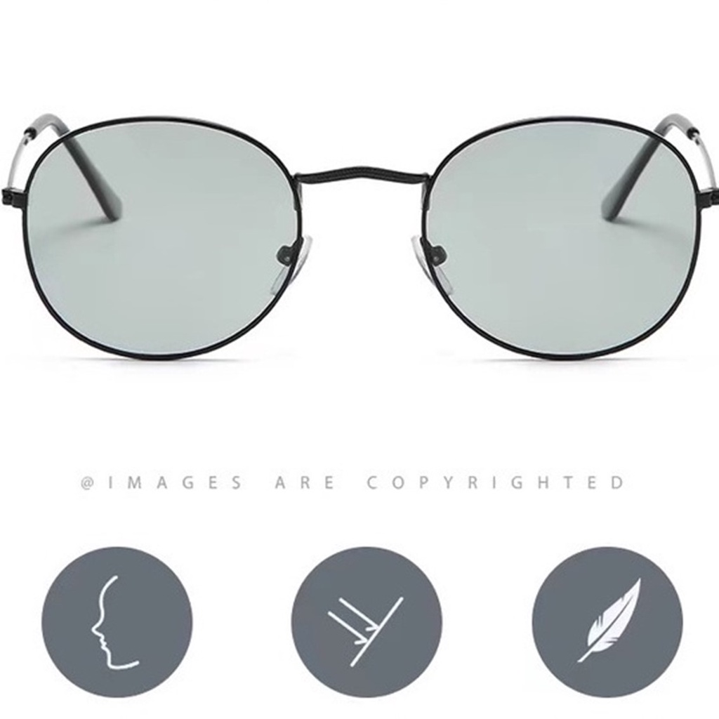 T&amp;Y Kacamata Photocromic Anti Radiasi 6693 Kaca Mata Wanita Pria Anti Silau Sunglasses Korean Style Photochromic Murah Import