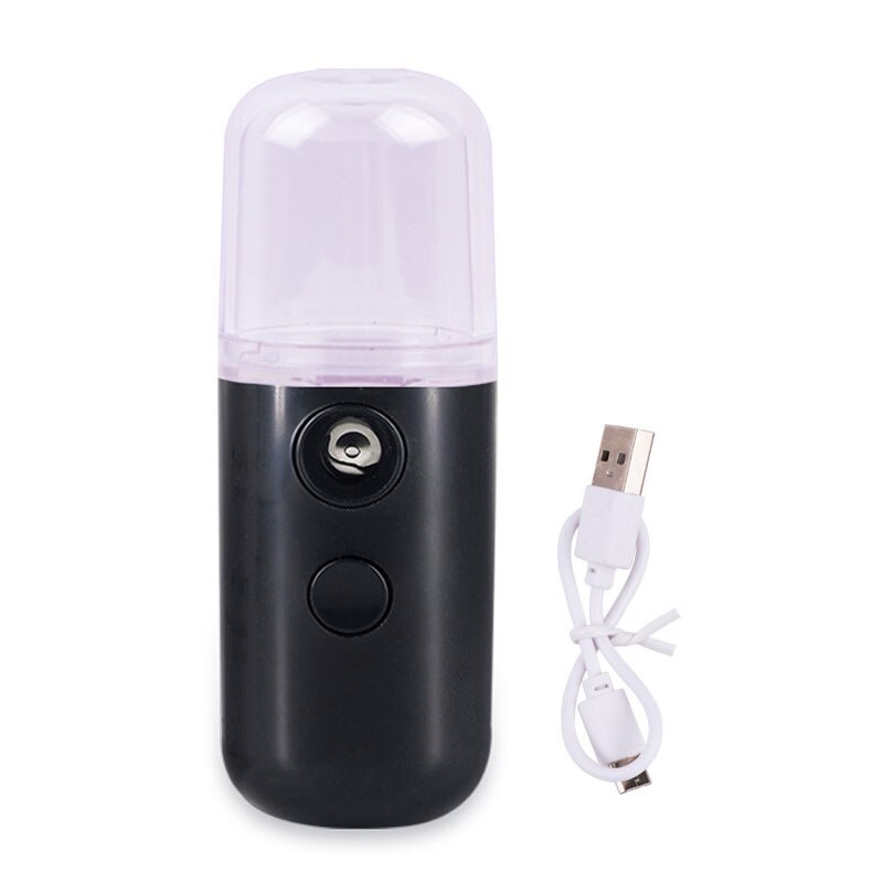 SaLorie Facial Steamer Mini Nano Mist Sprayer Face Steamer Humidifier Anti Wrinkle USB Nebulizer Hydrating Sprayer Beauty Skin Care D-00005