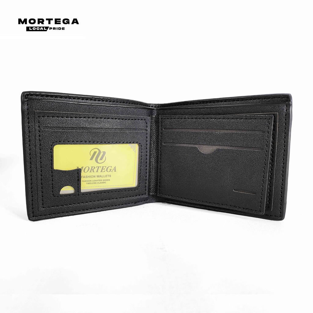 Dompet Lipat Mortega Kulit - Dompet Pria Mortega M-1044 - Dompet Cowok