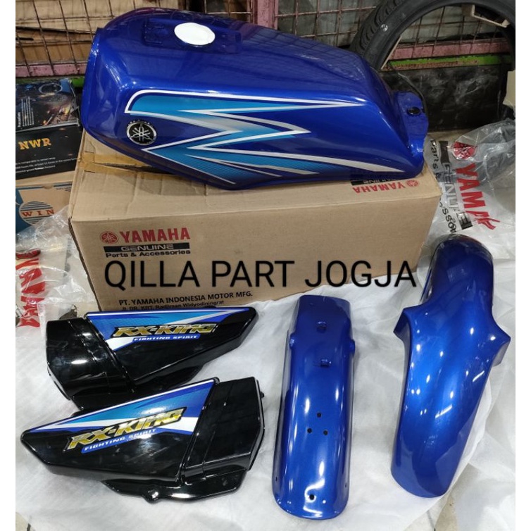 Body set RX KING ORIGINAL YGP 2003 BIRU , TANGKY RX KING FULL SET 2003