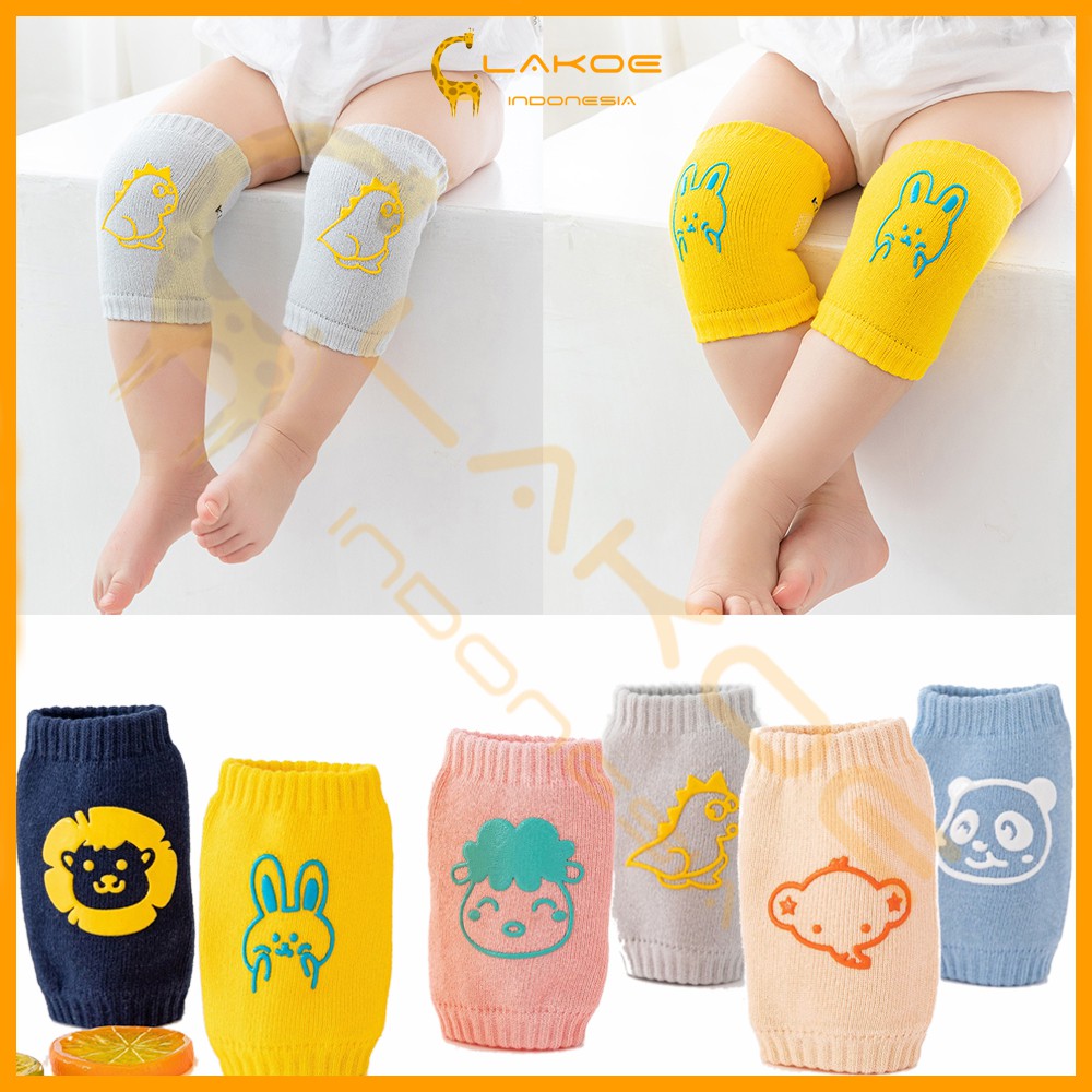 LAKOE Pelindung Lutut Anak Bayi Anti Slip /Baby Kneepad / Knee Protector Kaos Kaki