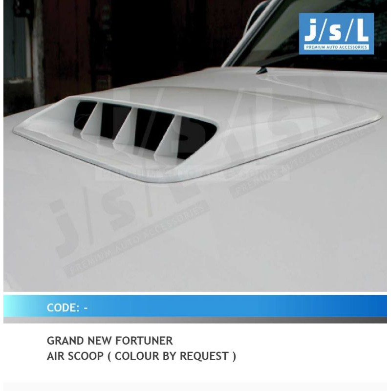 air scoop colour by reqeust grand new Fortuner jsl