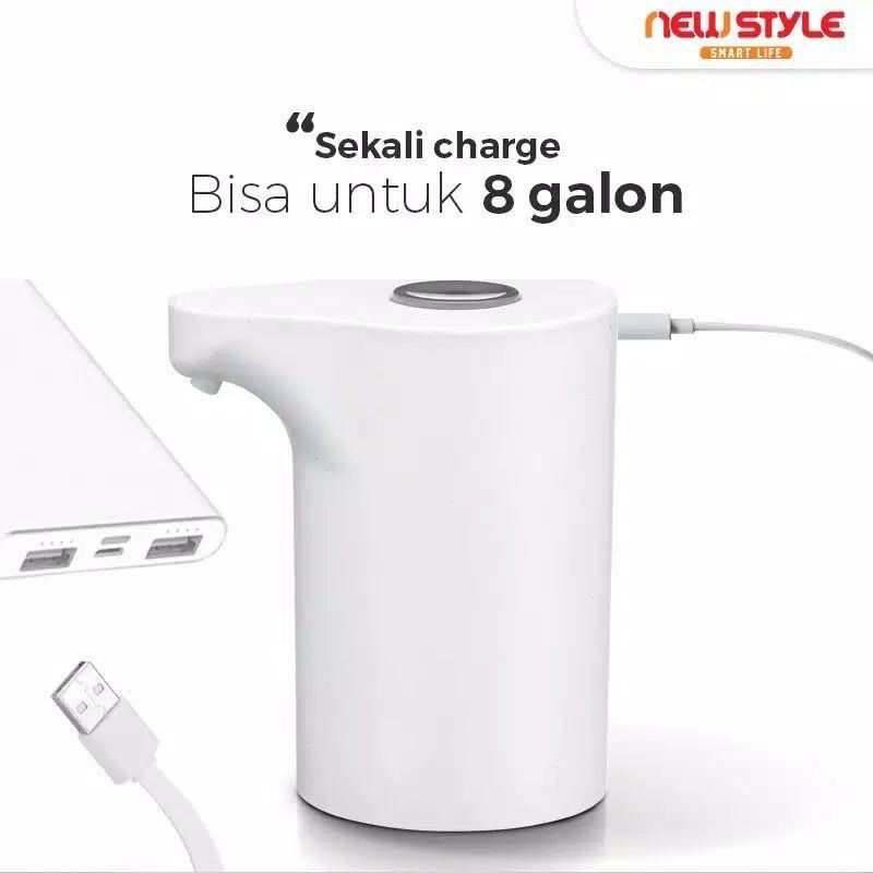 MURAH MERIAH~Pompa Air Galon Elektrik Portable Vipoo V-2055 | FMS