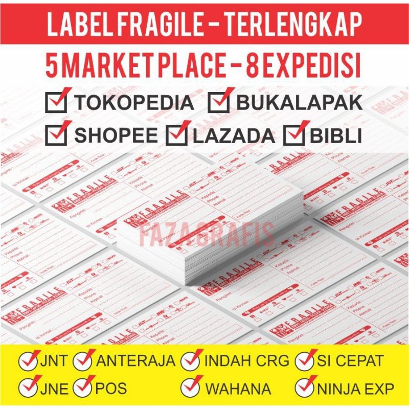 

LABEL ONLINESHOP SHOPEE TERLENGKAP SEMUA MARKET PLACE