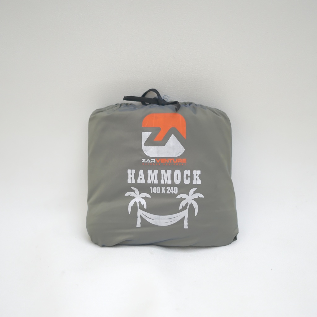 hammock hamok ayunan tidur gantungan tidur cemping hiking outdoor zarventure premium bergaransi