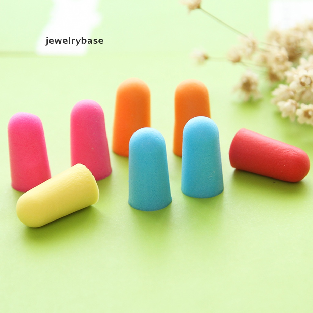 1 Pasang Ear Plugs Bahan Busa Warna Permen Untuk Tidur  Butikan Butik