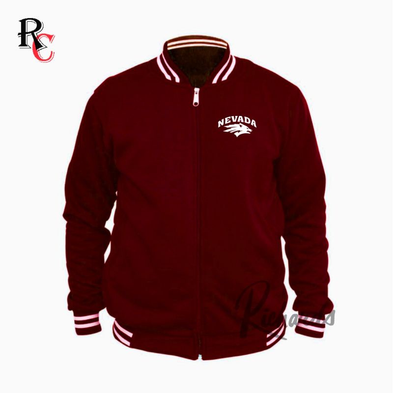 Jaket Baseball Varsity Nevada Pria Wanita