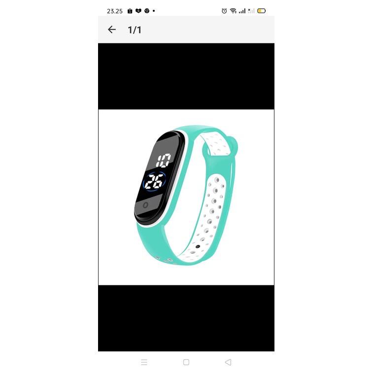 JAM TANGAN PRIA/WANITA IP67 UNISEX SPORTY OLAHRAGA PREMIUM LED MIBAND DIGITAL LD-55